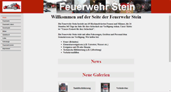 Desktop Screenshot of feuerwehr-stein.ch